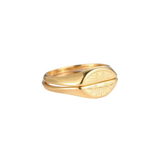 Afbeelding in Gallery-weergave laden, Ring combination universe enkel maantje (enkel bovenste)