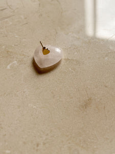 Little heart stud per stuk
