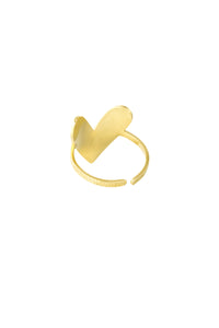 Simplicity ring filled with love