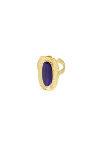 Ring blue stone