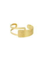 Afbeelding in Gallery-weergave laden, Simplicity Bangle hammered gold
