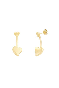 Heart earrings