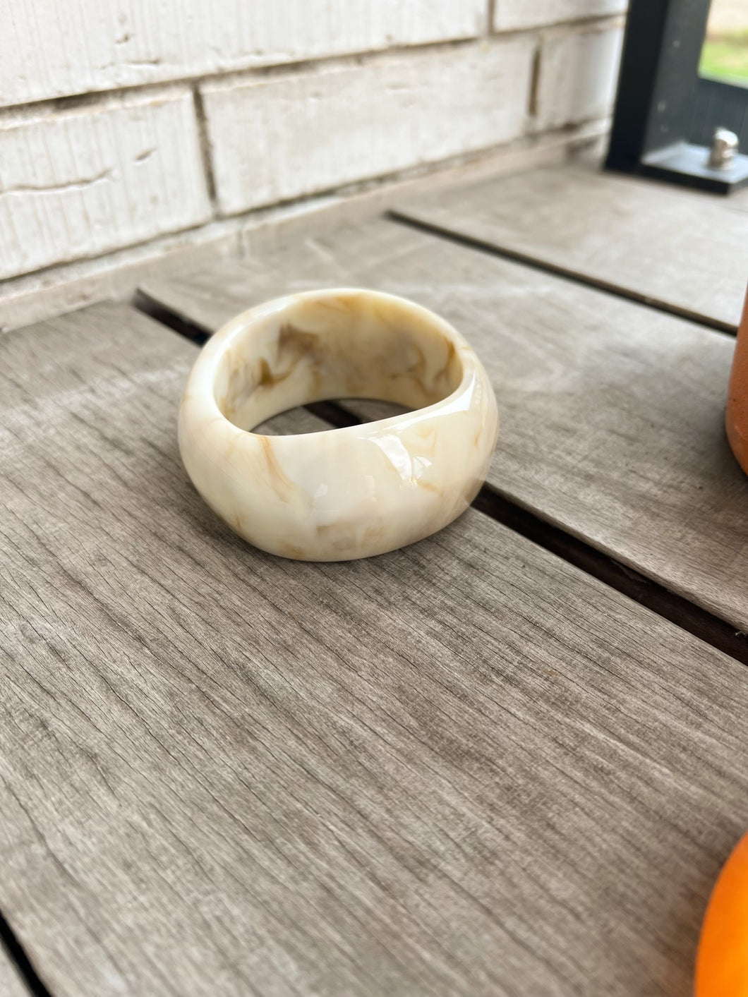 Marble look armbanden