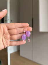 Afbeelding in Gallery-weergave laden, Oorbel paar roze

