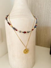 Afbeelding in Gallery-weergave laden, Ketting blue burgundy
