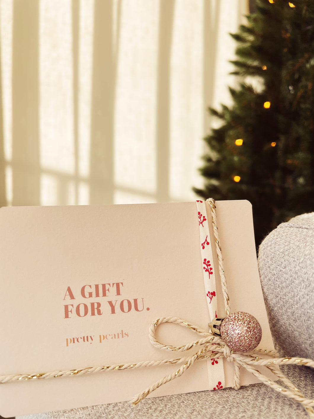 Pretty Pearls Gift Card €70 (Voucher op papier)