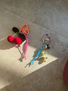 Bag charm lucky dog