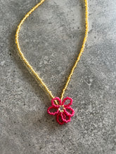 Afbeelding in Gallery-weergave laden, Ketting flower power
