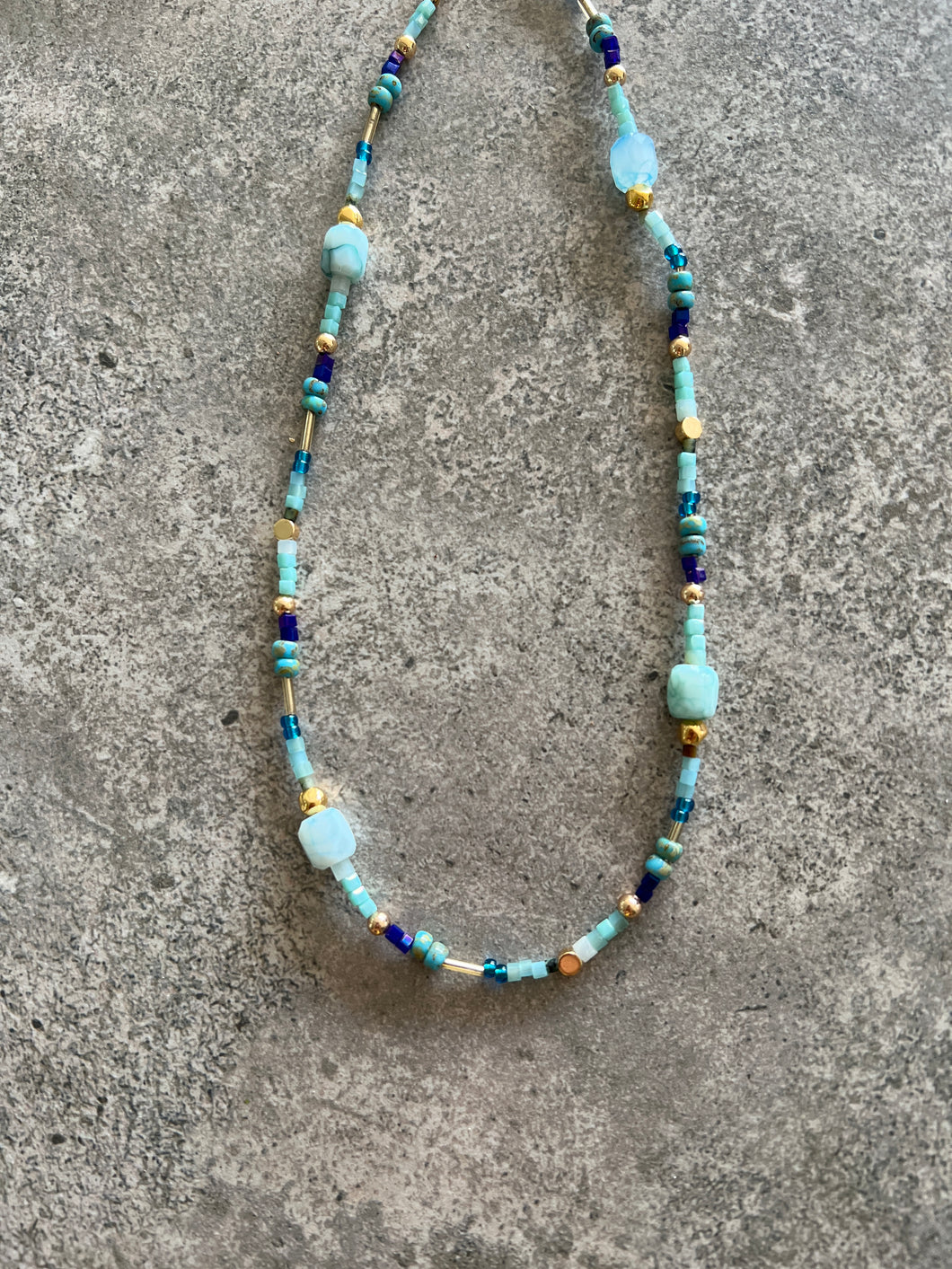 Ketting turquoise summer